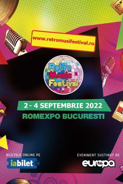 Poster eveniment Retro Music Festival 2022
