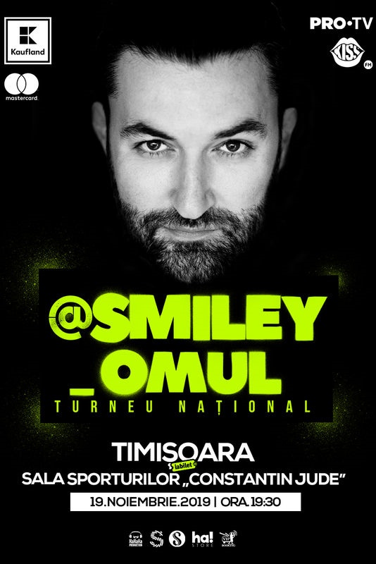Turneu Smiley Omul La Timișoara In Noiembrie 2019 Bilete