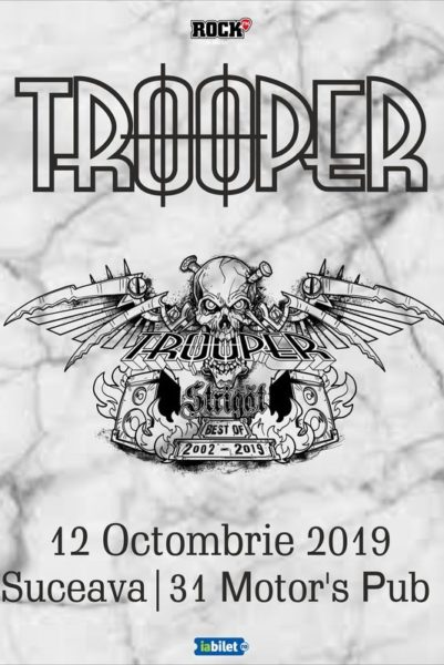 Poster eveniment Trooper: \"Strigăt Best Of 2002 - 2019\"