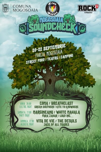 Poster eveniment Mogoșoaia Soundcheck Festival 2019