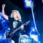 Kirk Hammett în concertul Metallica de la București pe 14 august 2019