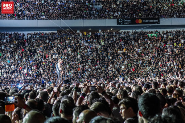 Publicul la concertul Metallica la București pe 14 august 2019