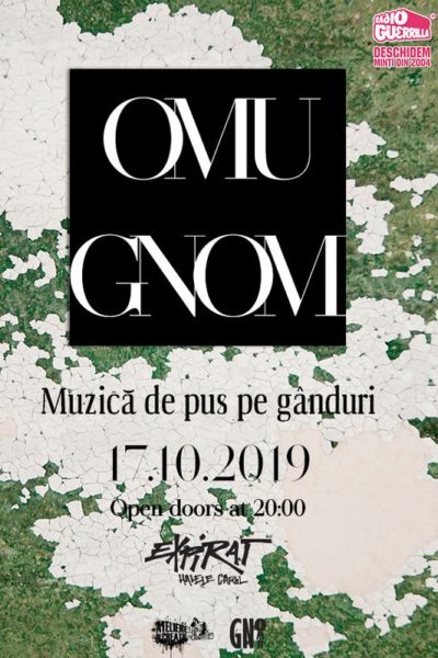 Poster eveniment Omu Gnom – lansare album