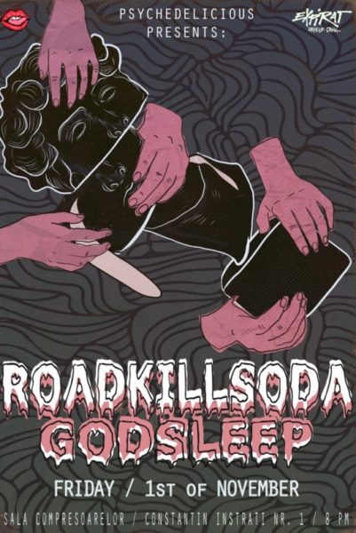 Poster eveniment RoadkillSoda