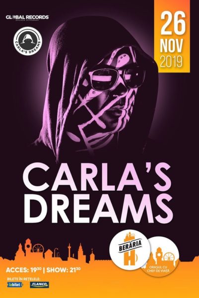 Poster eveniment Carla\'s Dreams