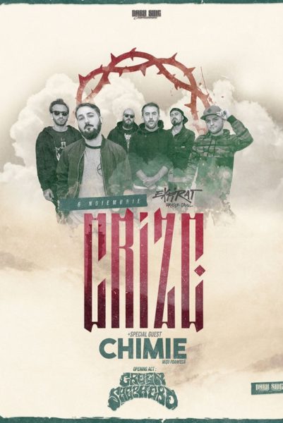 Poster eveniment CRIZE - lansare single & video