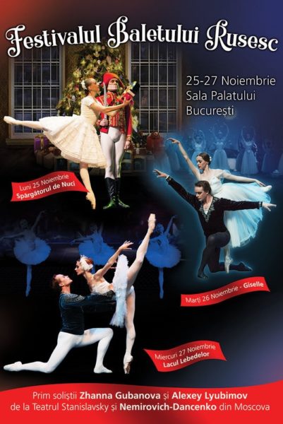 Poster eveniment Festivalul Baletului Rusesc - Spărgătorul de Nuci