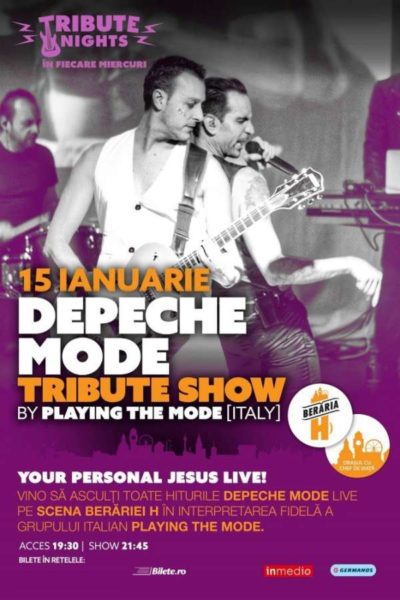 Poster eveniment Depeche Mode Tribute