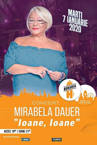 Poster eveniment Mirabela Dauer
