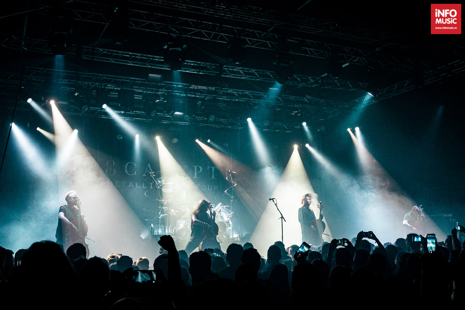 Apocalyptica în concert la Arenele Romane pe 29 octombrie 2019