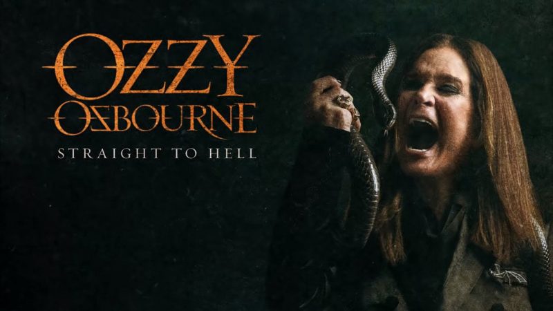 Coperta single Ozzy Osbourne Straight to Hell