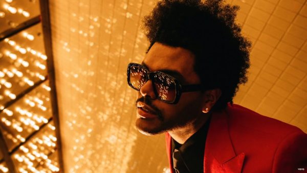 Coperta single The Weeknd Blinding Lights