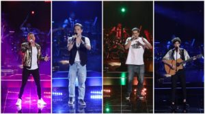 Cvartetul din echipa Smiley - knockout Vocea României 2019