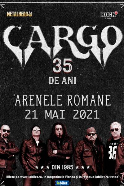 Poster eveniment Cargo 35 de ani - Show Aniversar