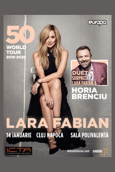 Poster eveniment Lara Fabian