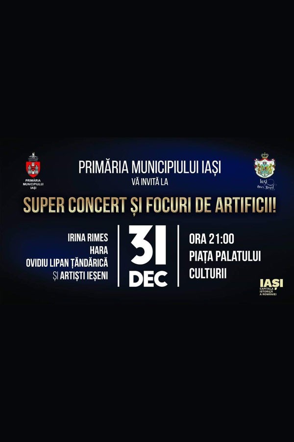 Revelion 2020 La Iași Concerte