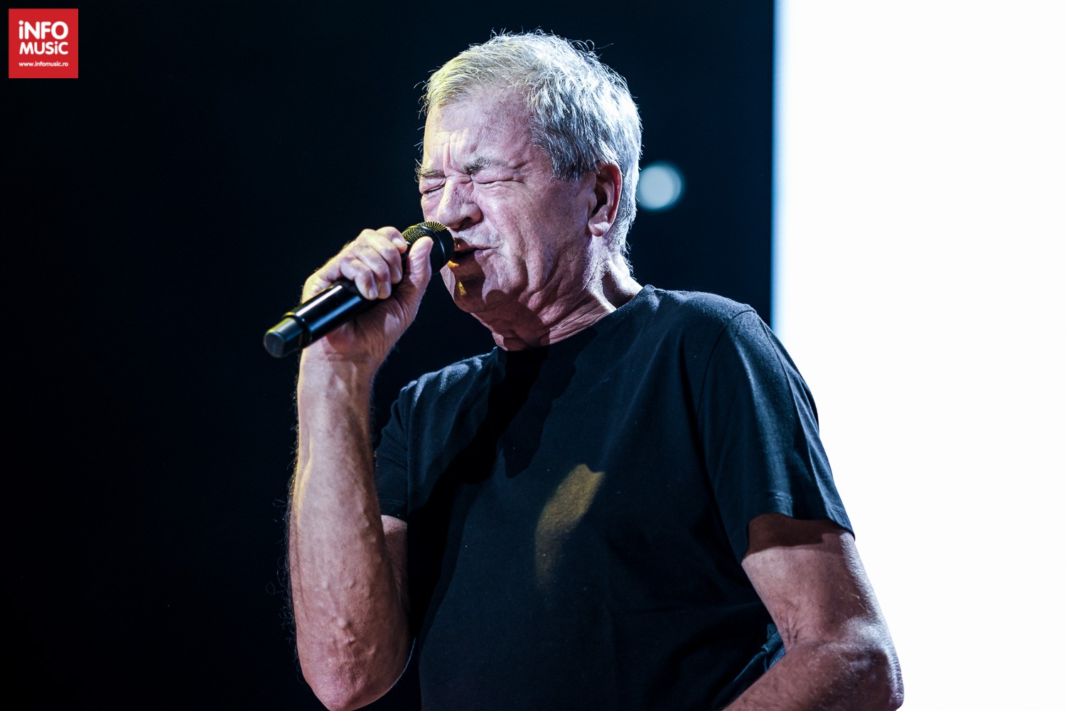 Ian Gillan, solistul Deep Purple în concert la Cluj-Napoca pe 10 decembrie 2019