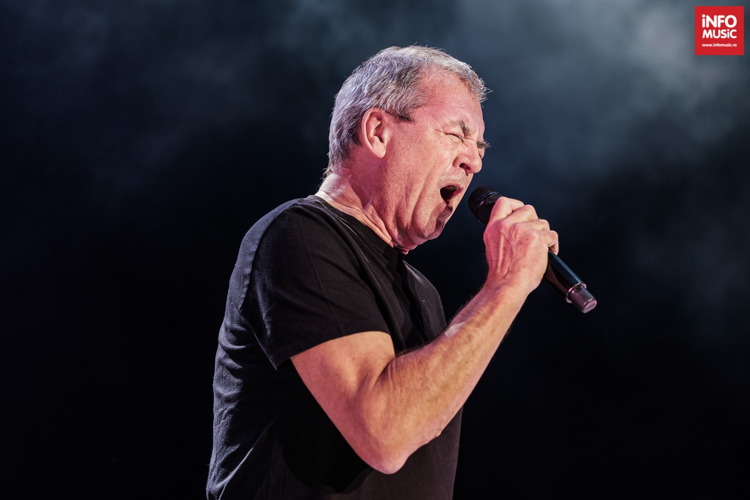 Ian Gillan, solistul Deep Purple în concert la Cluj-Napoca pe 10 decembrie 2019