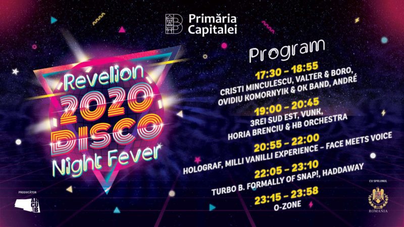 Programul concertelor de la REVELION 2020 din Piața Constituției