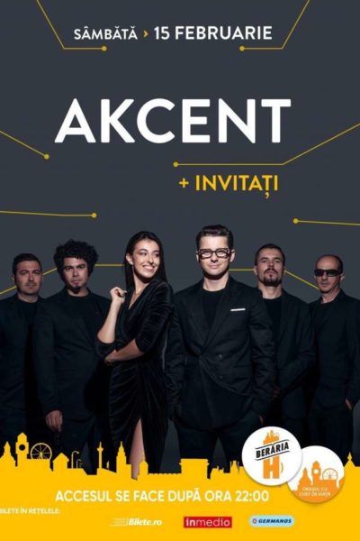 Poster eveniment Akcent