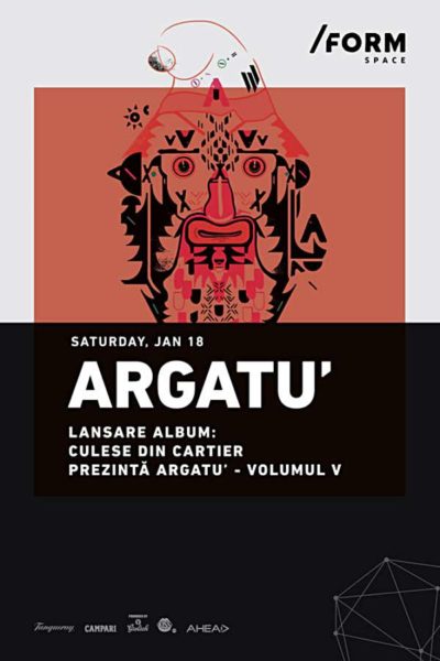 Poster eveniment Argatu\' - lansare album