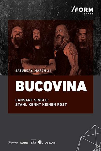 Poster eveniment Bucovina - lansare single