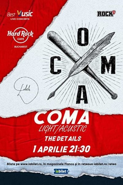Poster eveniment Coma - Light