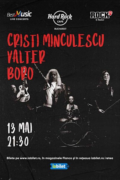 Poster eveniment Cristi Minculescu, Valter și Boro