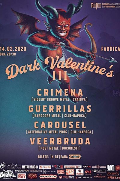 Poster eveniment Dark Valentine\'s III