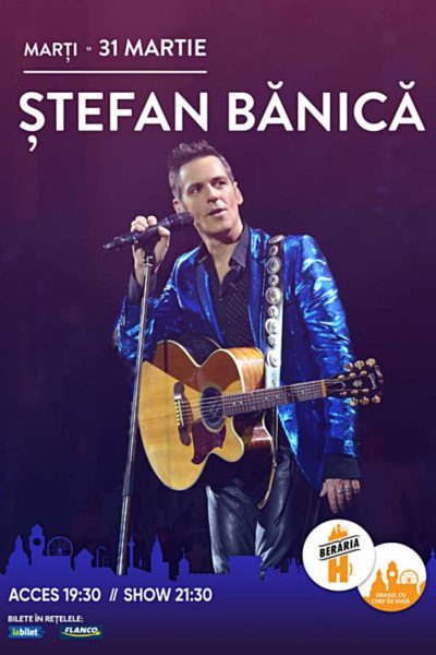 Poster eveniment Ștefan Bănică