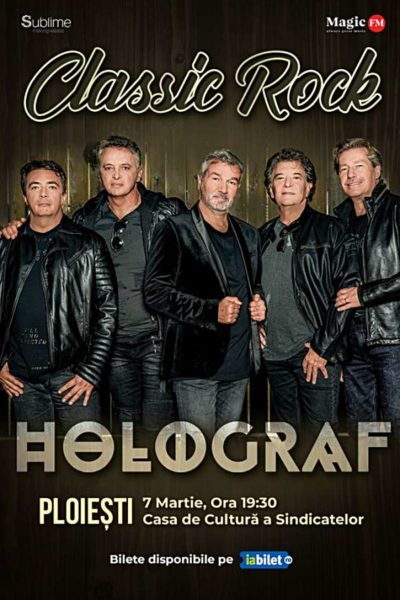 Poster eveniment Turneu Holograf - Classic Rock