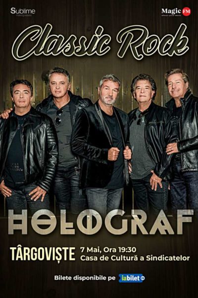 Poster eveniment Turneu Holograf - Classic Rock
