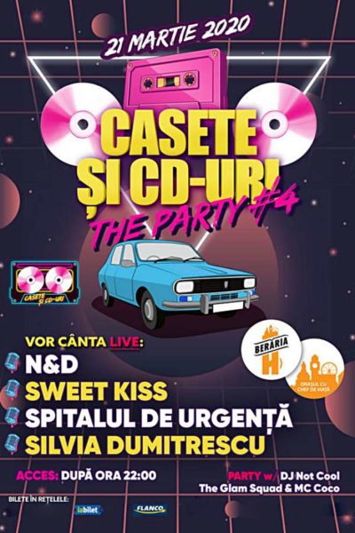 Poster eveniment Casete și CD-uri - The Party