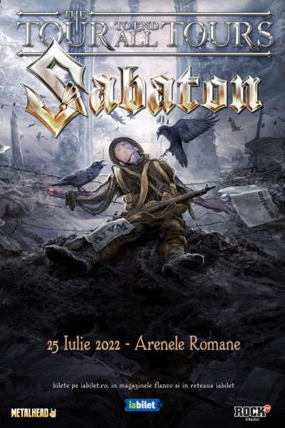 Poster eveniment Sabaton - The Tour To End All Tours