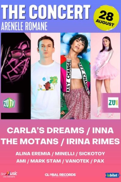 Poster eveniment Carla\'s Dreams & INNA - THE Concert