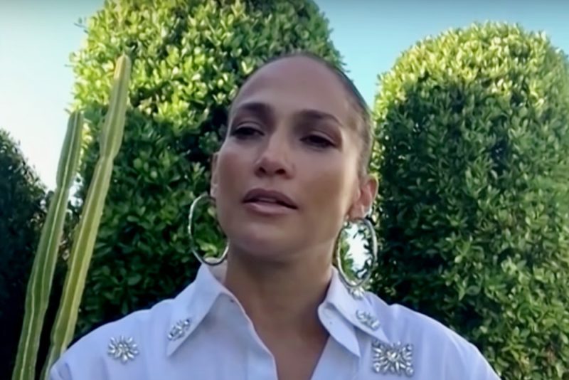 Jennifer Lopez în discuție cu Ellen (Screenshot)
