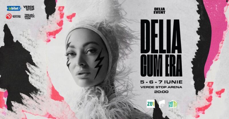 Poster Delia Concert Verde Stop Arena 2020