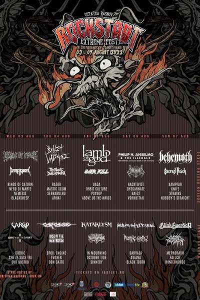 Poster eveniment Rockstadt Extreme Fest 2022