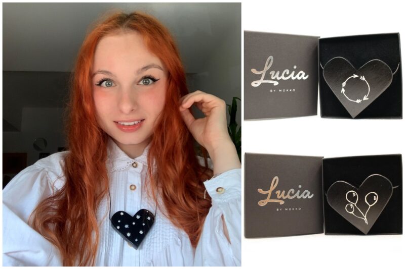 Lucia prezintă colecția de pandative "Lucia by Mokko"