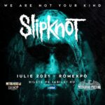 Concert Slipknot iulie 2021 poster