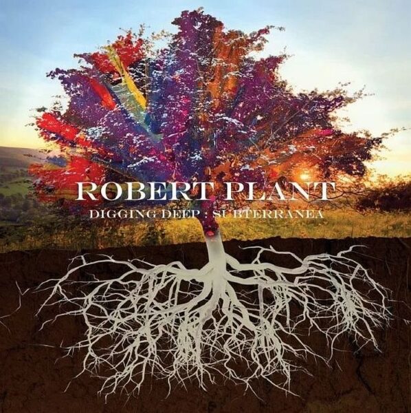 Coperta compilatie Robert Plant Digging Deep Subterranea