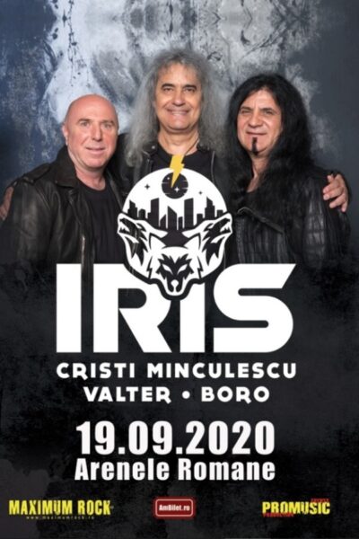 Poster eveniment IRIS – Cristi Minculescu, Valter, Boro