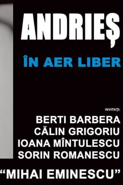 Poster eveniment Andrieș în aer liber
