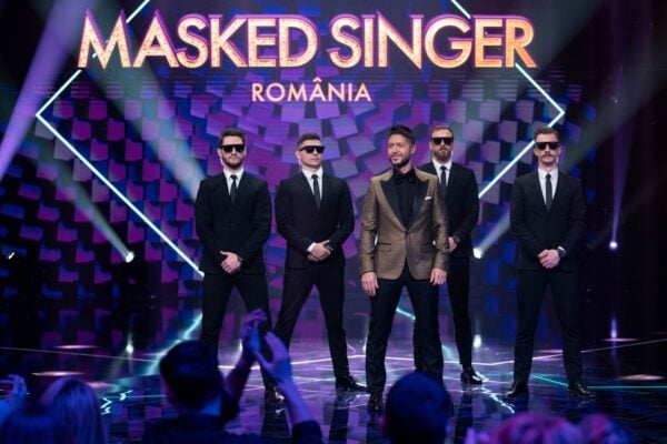 Jorge la Masked Singer Romania (imagine din platou)