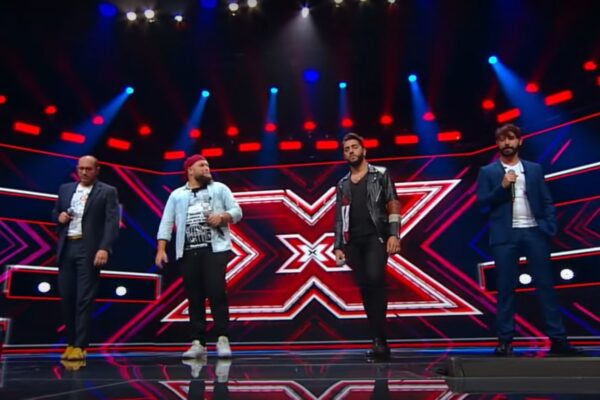 Trupa Super 4 la X Factor 2020 - captură ecran