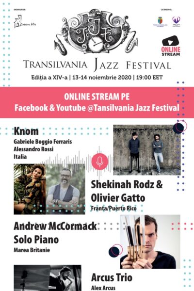 Poster eveniment Transilvania Jazz Festival 2020