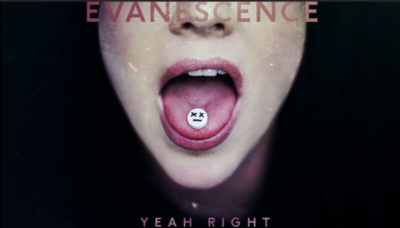 Coperta single Evanescence Yeah Right