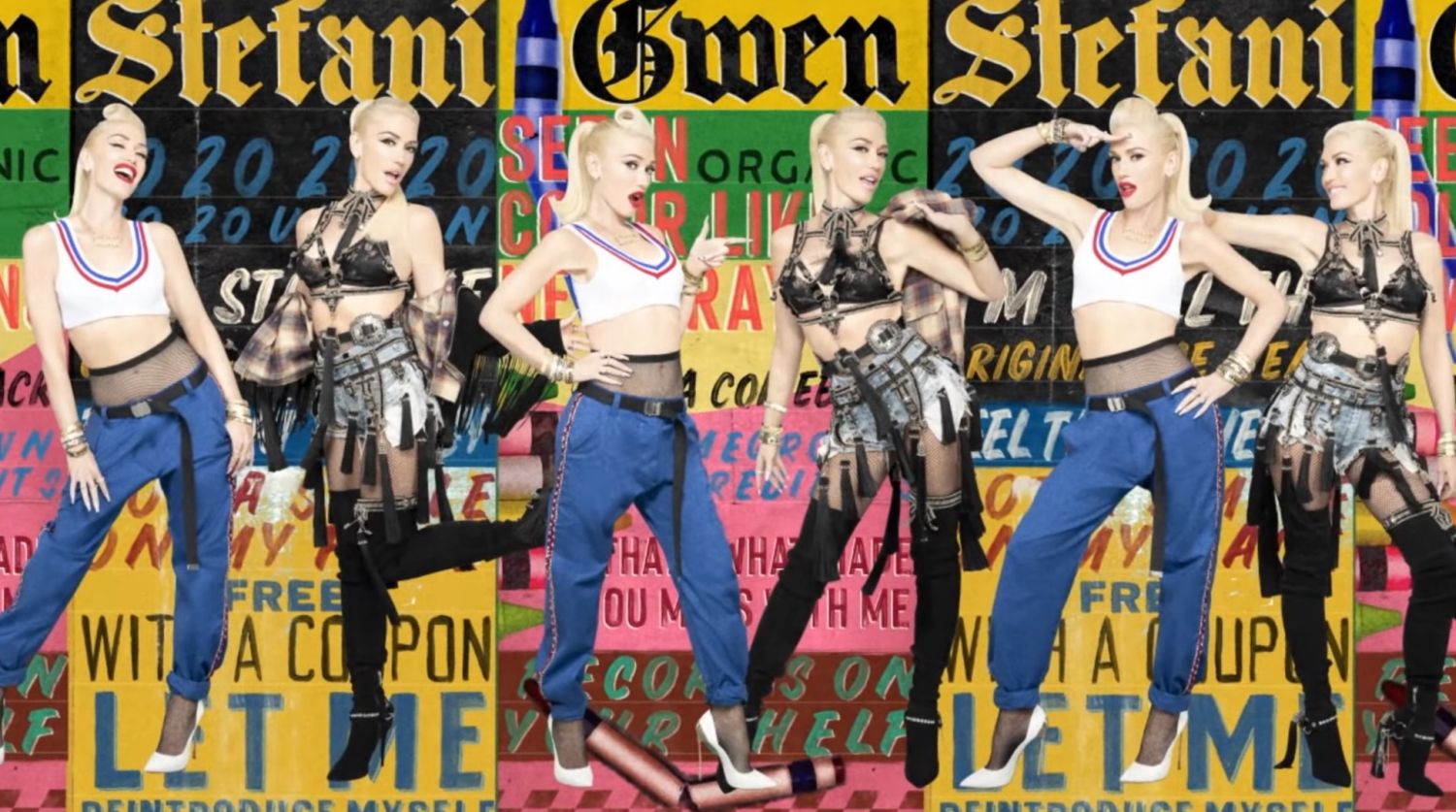Lyric Video Gwen Stefani Let Me Reintroduce Myself