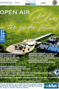 Open Air Blues in the garden festival
