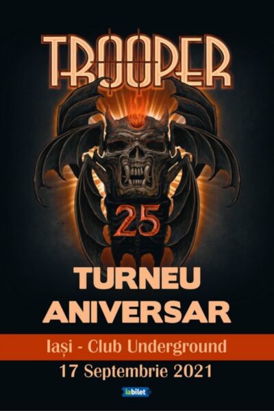 Poster eveniment Trooper - Turneu aniversar